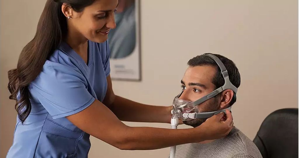Nastavenie masky Philips Respironics Amara View